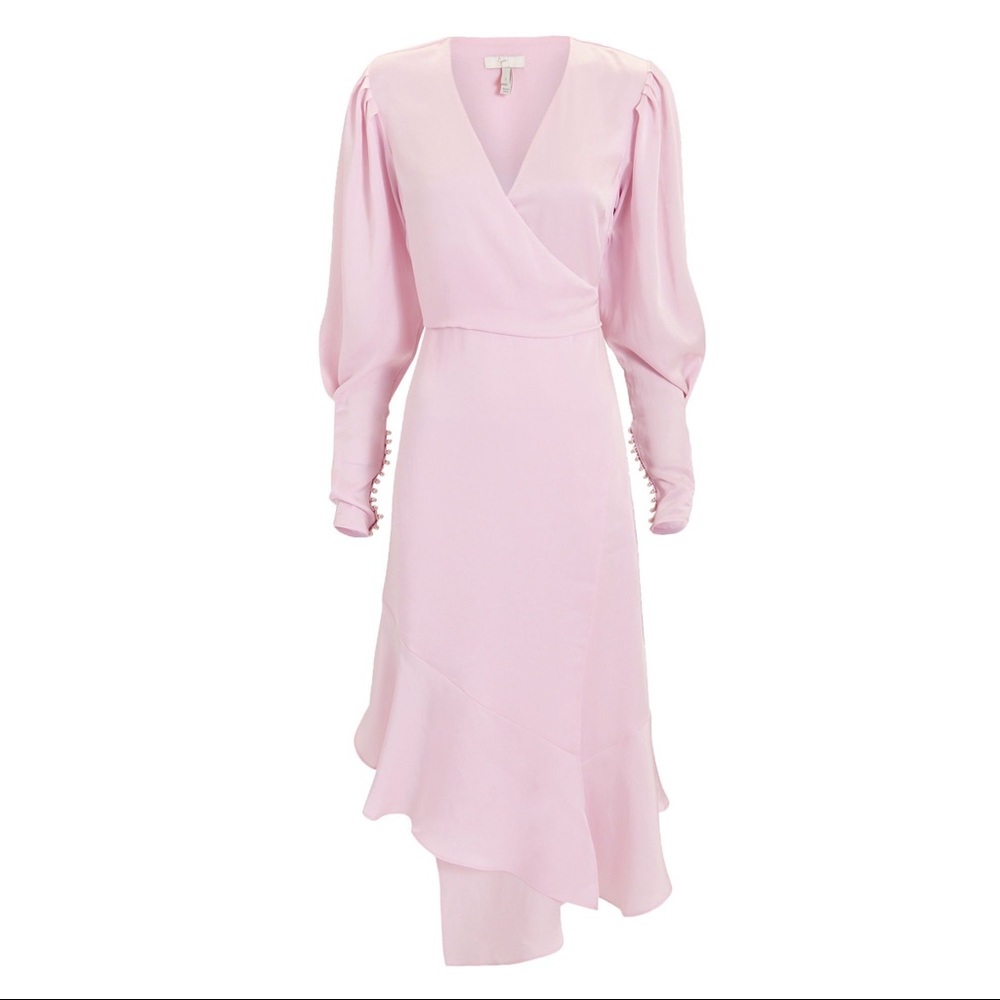 JOIE Kyrene Asymmetric Charmeuse Dress NWT - Picture 3 of 16
